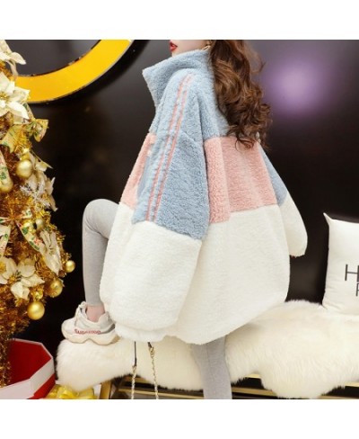 Lamb Wool Coat Women's Korean Version Loose New Autumn and Winter Fashion Thickened Hairy Cardigan Top Women Faux Fur Coat Co...