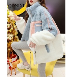 Lamb Wool Coat Women's Korean Version Loose New Autumn and Winter Fashion Thickened Hairy Cardigan Top Women Faux Fur Coat Co...