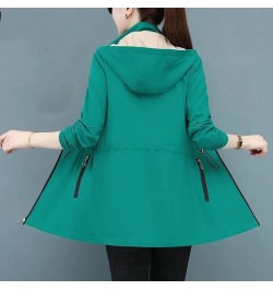 Double-Sided Windbreaker Women Autumn Coat 2023 New Spring Autumn Korean Loose Female Casual Top Hooded Trench Coat Outerwear...