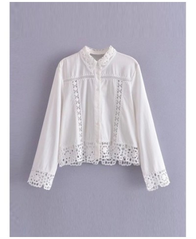 2022 Summer Women Sweet Suits 2 piece Sets White Lace Shirts Tops and Shorts Female Fashion Street Two pieces Clothing $38.54...