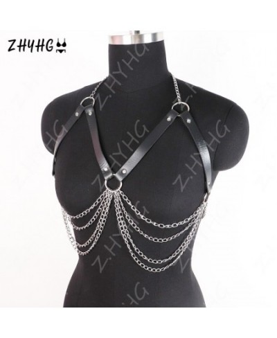 Sex Leather Harness Body Belt Sexy Women Bdsm Accessories Lingerie Bondage Suspender Sexy Garters Erotic Party Strap Belt $22...