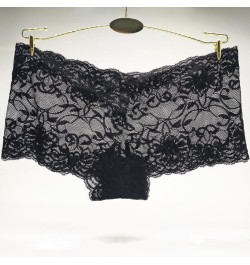 6 Pcs Sexy Women Boyshorts Panties Underwear Set Transparent Lace Boxer Shorts Female Intimates $21.93 - Underwear