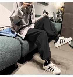 Casual Pants Women Solid Loose Wide Leg Korean Style All-match Autumn Corduroy Feminino Trousers Minimalist Student Chic $34....