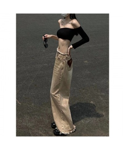 Baggy Jeans Woman High Waist Pant Jeans Women Women's Pants Streetwear Y2k Vintage Clothes Korean Fashion Female Clothing $54...