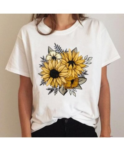 Tee Short Sleeve Plant 90s Trend Cute Ladies Summer Graphic T Shirt Print Clothing Clothes T-shirt Women Cartoon Female Top $...