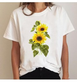 Tee Short Sleeve Plant 90s Trend Cute Ladies Summer Graphic T Shirt Print Clothing Clothes T-shirt Women Cartoon Female Top $...