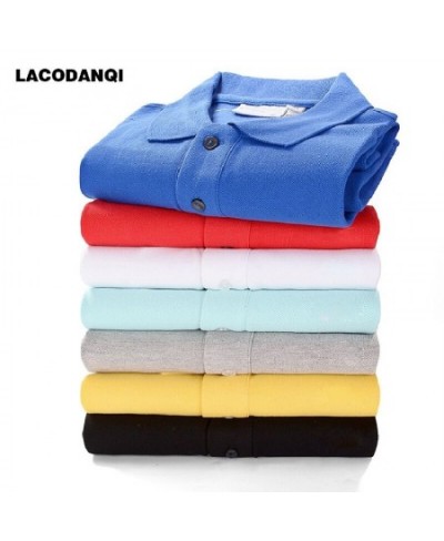 LACODANQI A STEP France Fish to the Right EU Size Polo T Shirt for Women Cotton Embroidered Polo Shirts Woman Polo Shirt $44....