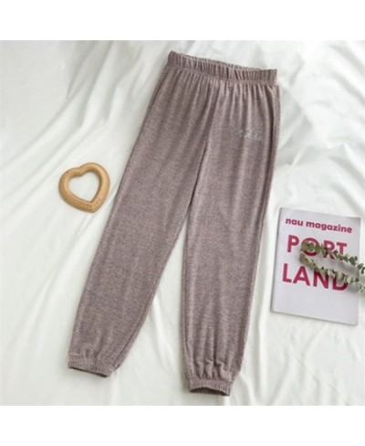 Spring Sleep Bottom Women Cotton Long Pant Home Pajamas Soft Slip Summer Pants Big Size Casual 2023 New Fashion Sleepwear $31...