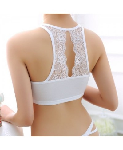 Sexy Wrapped Chest Crop Top Strapless Bra Lace Lingerie Bras For Women Underwear Brassiere Tops js1856 $9.83 - Underwear