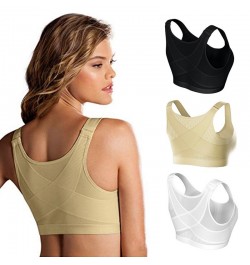 Posture Corrector Lift Up Bra Women Shockproof Sports Support Fitness Vest Bras Breathable Underwear Cross Back Corset Bra $1...