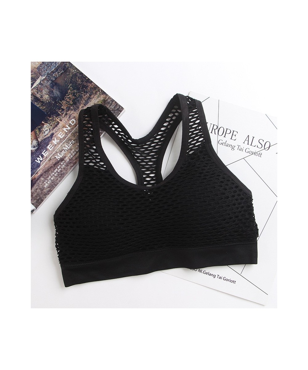 The New Mesh Yoga Bra Is A Seamless Adjustable Underwear for Women Who Sleep and Run Without Steel Rings Sports Bra Tops $19....