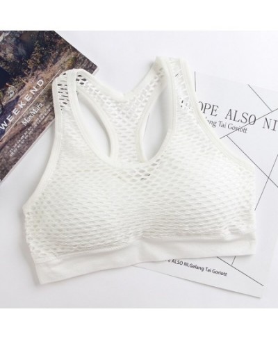 The New Mesh Yoga Bra Is A Seamless Adjustable Underwear for Women Who Sleep and Run Without Steel Rings Sports Bra Tops $19....