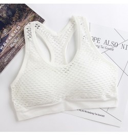 The New Mesh Yoga Bra Is A Seamless Adjustable Underwear for Women Who Sleep and Run Without Steel Rings Sports Bra Tops $19....