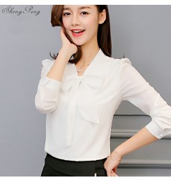 Long sleeve chiffon blouse womens tops and blouses shirt 2023 office lady shirt women tops blusas feminine blouse V1762 $24.9...