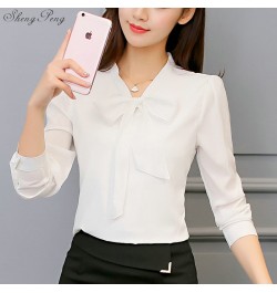 Long sleeve chiffon blouse womens tops and blouses shirt 2023 office lady shirt women tops blusas feminine blouse V1762 $24.9...