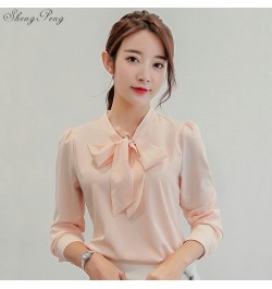 Long sleeve chiffon blouse womens tops and blouses shirt 2023 office lady shirt women tops blusas feminine blouse V1762 $24.9...