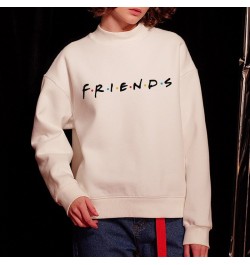 Womens Letters FRIENDS Print Long Sleeve Hoodie Sweatshirt 5 Colors S M L XL Brand New 2022 Ladies Slouch Pullover Jumper Top...