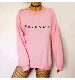 Womens Letters FRIENDS Print Long Sleeve Hoodie Sweatshirt 5 Colors S M L XL Brand New 2022 Ladies Slouch Pullover Jumper Top...