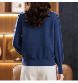 Autumn Winter Half High Collar Elegant Fashion Solid Bottomed Sweater Female Casual All-match Knitting Jumper Top Women $37.3...