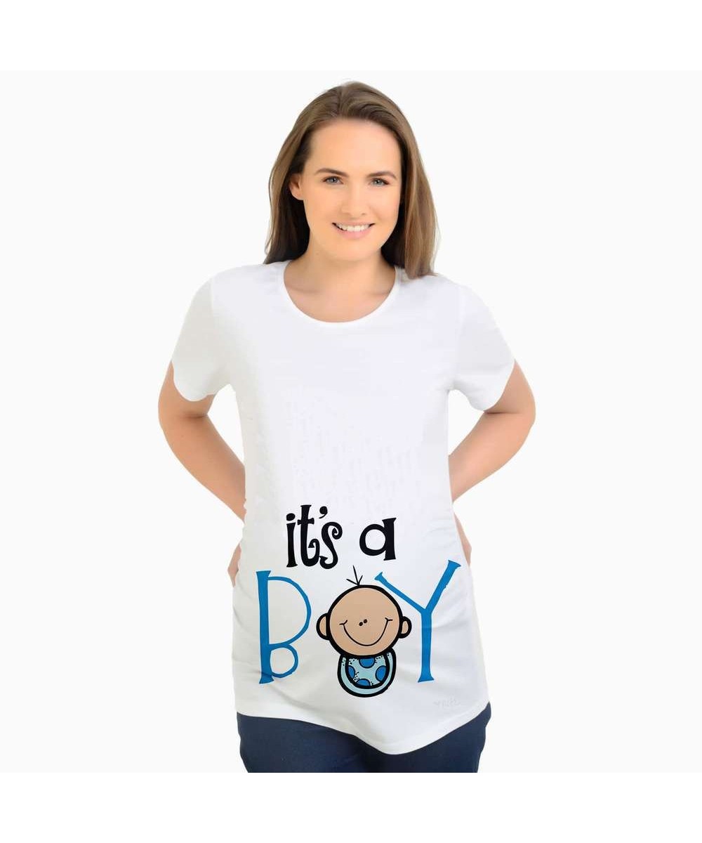 Women's T-Shirts Cartoon Maternity Tops Baby Funny Pregnancy T Shirts Short Sleeve T-shirts for Pregnant Women Tees S-3XL $22...