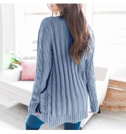 Knit Sweater Women Autumn 2023 Female Casual Long Sleeve Button Cardigan Knitted Sweaters Coat Femme Long Cardigans $34.61 - ...