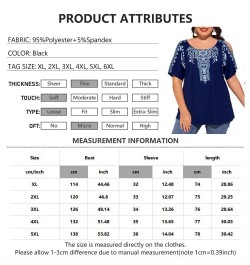 5XL Plus Size Loose TShirt Women 2023 Summer O Neck Slit Short Sleeve Floral Print Ethnic Casual Oversized Ladies Tunic Tops ...