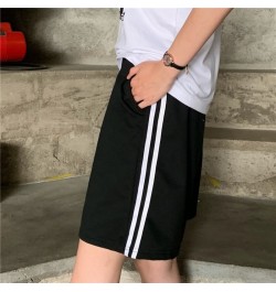 Five Points Sport Women Shorts 2023 Summer Loose Wide High Waist Shorts biker Casual Black Gray Striped Short Pants Oversized...