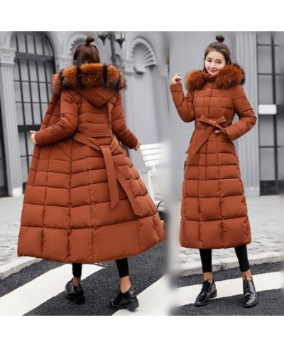 Long Winter Coat For Colder Women Jacket Cotton Padded Warm Thicken Ladies Coats Parka Womens Jackets 20 $78.04 - Jackets & C...