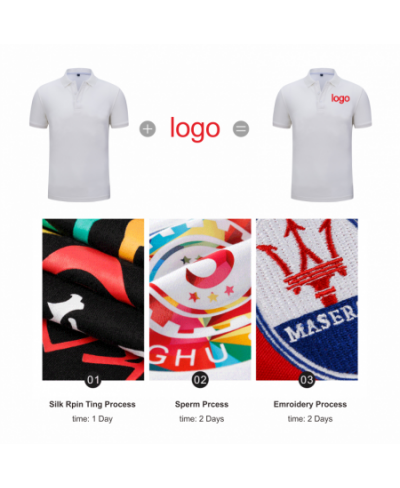 2023 summer casual business high quality short sleeve personal company group custom POLO shirt cotton men and women custom $2...