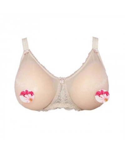 LACE Pocket Bra for Silicone Breastforms Mastectomy Crossdresser Cosplay $44.72 - Underwear