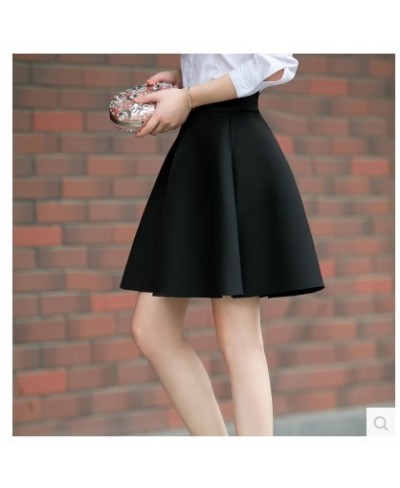 High-Waisted Skirt Female Korean Fashion Casual Sexy Party Club Mini Skirts XS-5XL A-Line Jupe Skort for women $42.16 - Bottoms