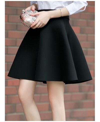 High-Waisted Skirt Female Korean Fashion Casual Sexy Party Club Mini Skirts XS-5XL A-Line Jupe Skort for women $42.16 - Bottoms