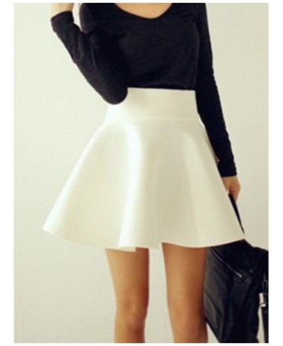 High-Waisted Skirt Female Korean Fashion Casual Sexy Party Club Mini Skirts XS-5XL A-Line Jupe Skort for women $42.16 - Bottoms