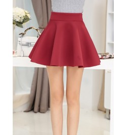 High-Waisted Skirt Female Korean Fashion Casual Sexy Party Club Mini Skirts XS-5XL A-Line Jupe Skort for women $42.16 - Bottoms