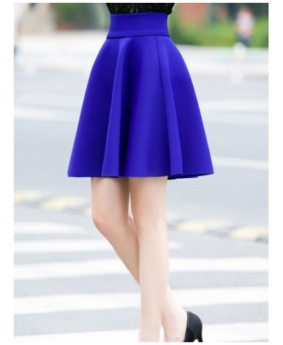 High-Waisted Skirt Female Korean Fashion Casual Sexy Party Club Mini Skirts XS-5XL A-Line Jupe Skort for women $42.16 - Bottoms