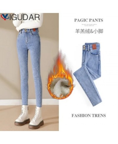 Women Jeans 2023 Autumn Elastic Pencil Trousers High Waist Ladies Tight Clothing Slim Fit Casual Skinny Denim Pants Women jea...