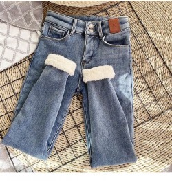 Women Jeans 2023 Autumn Elastic Pencil Trousers High Waist Ladies Tight Clothing Slim Fit Casual Skinny Denim Pants Women jea...