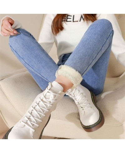 Women Jeans 2023 Autumn Elastic Pencil Trousers High Waist Ladies Tight Clothing Slim Fit Casual Skinny Denim Pants Women jea...