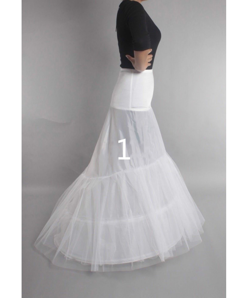 Puffy 6 Hoops Wedding Petticoat Crinoline Slip Bridal Underskirt High Quality $34.41 - Skirts