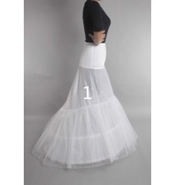 Puffy 6 Hoops Wedding Petticoat Crinoline Slip Bridal Underskirt High Quality $34.41 - Skirts