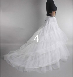 Puffy 6 Hoops Wedding Petticoat Crinoline Slip Bridal Underskirt High Quality $34.41 - Skirts