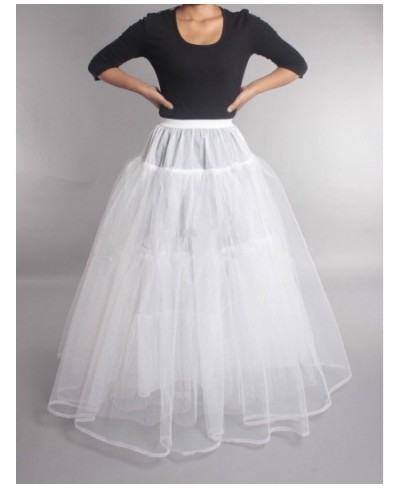 Puffy 6 Hoops Wedding Petticoat Crinoline Slip Bridal Underskirt High Quality $34.41 - Skirts