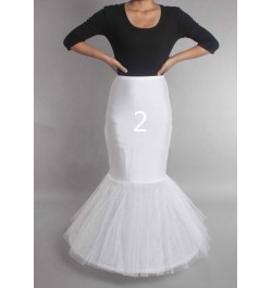 Puffy 6 Hoops Wedding Petticoat Crinoline Slip Bridal Underskirt High Quality $34.41 - Skirts