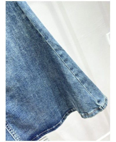 Early Spring 2023 New Vintage Denim Skirt Women's All-matching Mid-Length Design Elastic Slimming Slim Fit Fishtail Skirt $64...