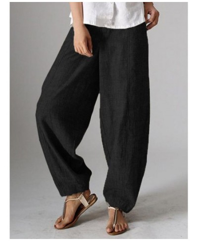 Harem Baggy Side Pockets Pantalon Trousers Autumn Women's Pant Femme Fashion Causal Oversize Elegant Holiday Palazzo 2023 $44...
