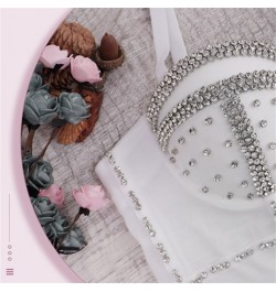 Rhinestone Diamond Sequin Tank Top Women Bra Camis Shirt Woman Clothing y2k Shaper Sexy Corset Ladies Crop Tops Blusas $43.89...