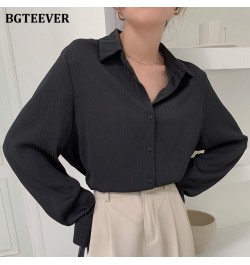 Office Ladies Striped Women Blouses Tops Full Sleeve Loose Women Shirts Elegant Spring Blusas Mujer 2023 $35.53 - Women Tops