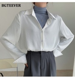 Office Ladies Striped Women Blouses Tops Full Sleeve Loose Women Shirts Elegant Spring Blusas Mujer 2023 $35.53 - Women Tops