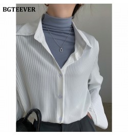 Office Ladies Striped Women Blouses Tops Full Sleeve Loose Women Shirts Elegant Spring Blusas Mujer 2023 $35.53 - Women Tops