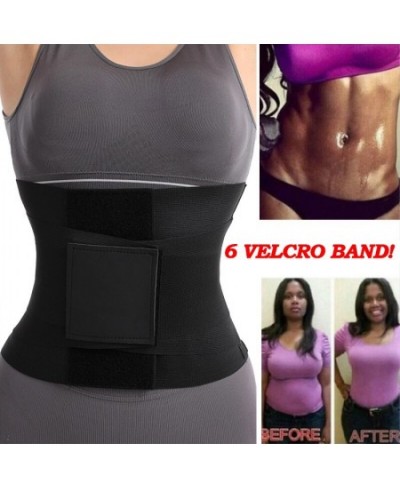 Slimming Girdle Fajas Mujer Moldeadora Sweat Sauna Waist Trainer Body Shapwear Belt Tummy Control Hourglass Figure Workout Ba...